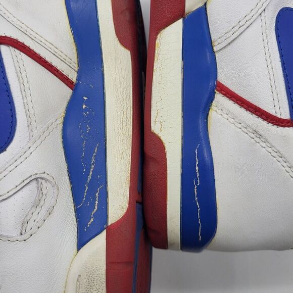 2003 Nike Air Alpha Force II 2 Air Jordan Sneakers Size 10 Retro Y2K 307718 141 - Picture 14 of 16